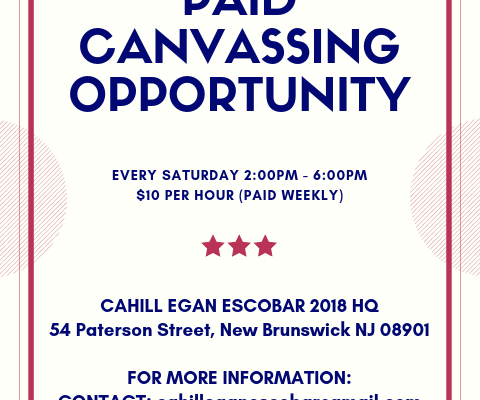 Paid Canvassing Opportunity