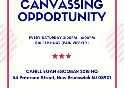 Paid Canvassing Opportunity